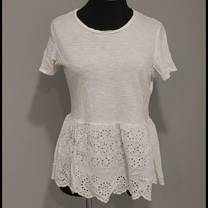 White cotton shirt